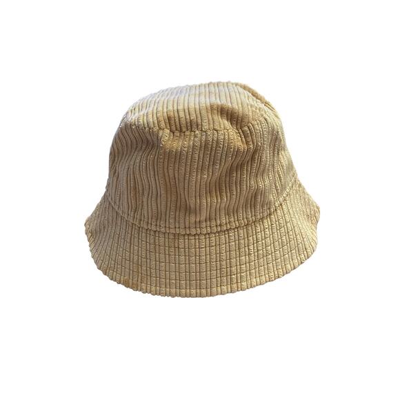 Isabel Marant Y2K Boho Haley Corduroy Bucket Hat Chestnut Brown Cotton Velvety - Picture 6 of 10